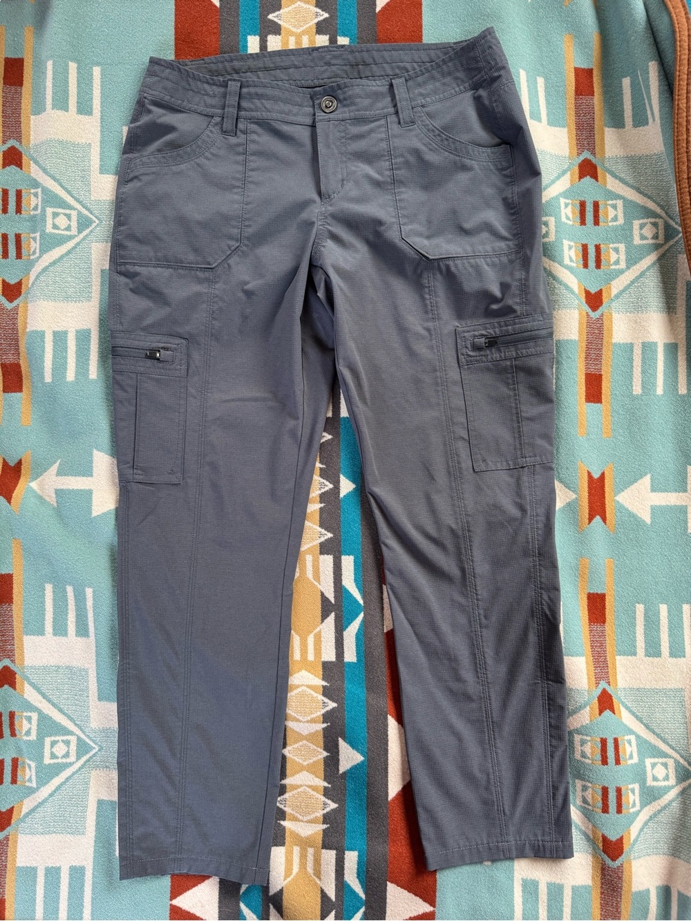 Kuhl Slate Gray Ankle Cargo Pants